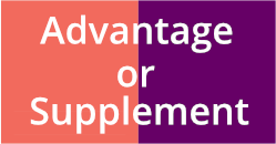 Advantage or Supplement plan